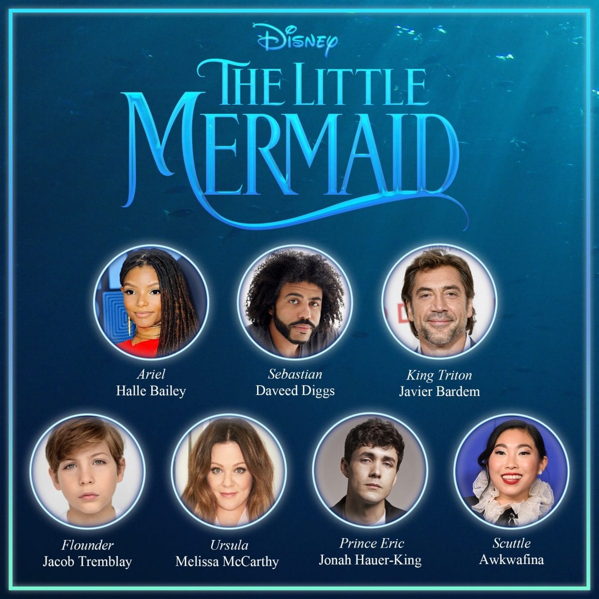 Live Action Little Mermaid Cast 2024 - Nona Thalia
