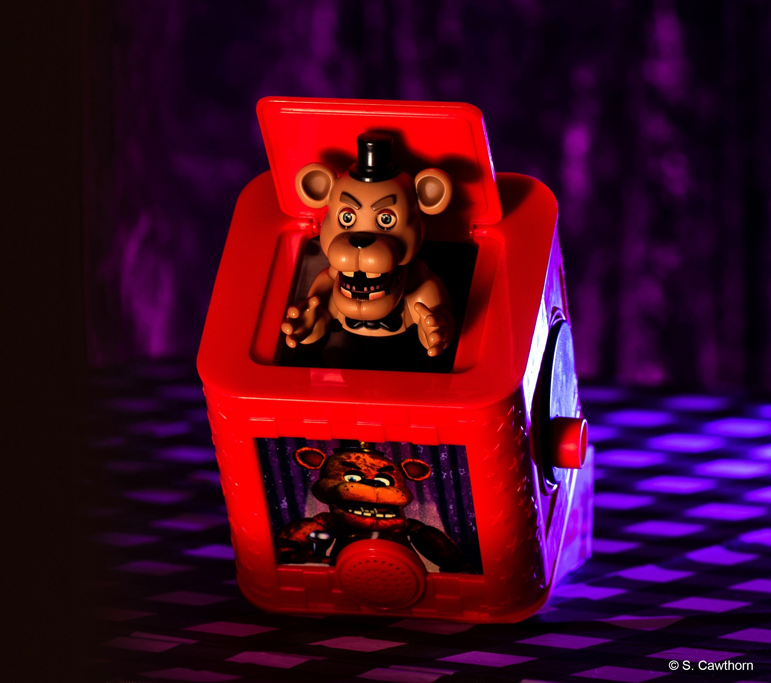 Five Nights at Freddy's 2 NIGHT 1 Freddy Mask New Toy Robots Music Box  Horror BLIND Gameplay PART 1 