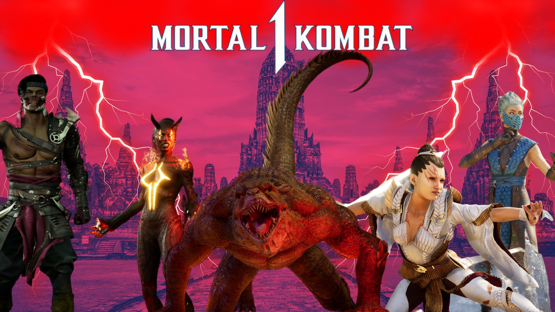 Mortal Kombat 1 Character Trailer Stars Reptile and Ashrah