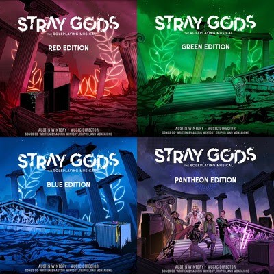 Four Volumes of Stray Gods: The Roleplaying Musical Soundtrack Released -  Cinelinx